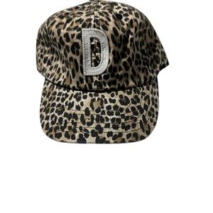 Rey to z Leopard Print Kids Cap with white Letter